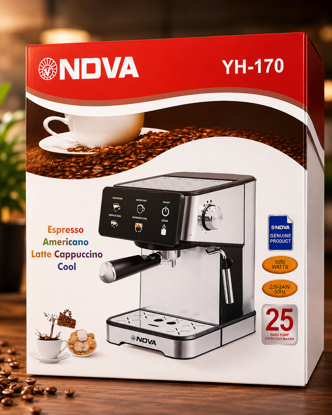 قهوه ساز ندوا Ndva Yh-170